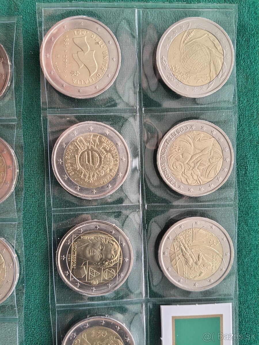 2 eurové mince Taliansko - 3