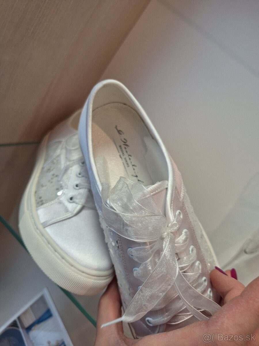 Svadobné filtrov botasky - 3