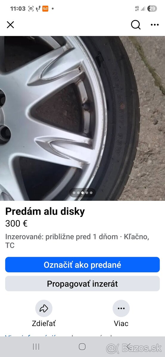 Predam alu disky - 3
