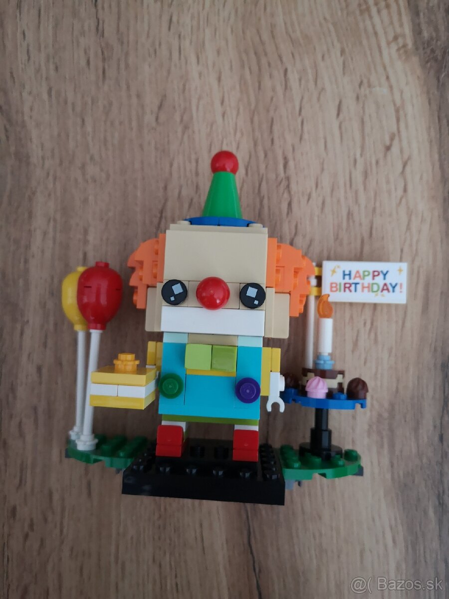 Lego BrickHeadz 40348 Narodeninový klaun - 3