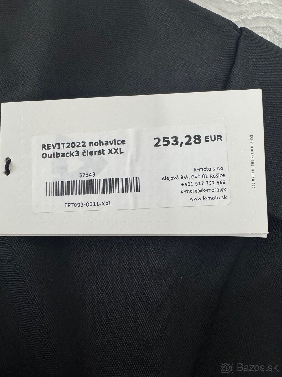 Panske nohavice Revit Outback 3 cierne - 3