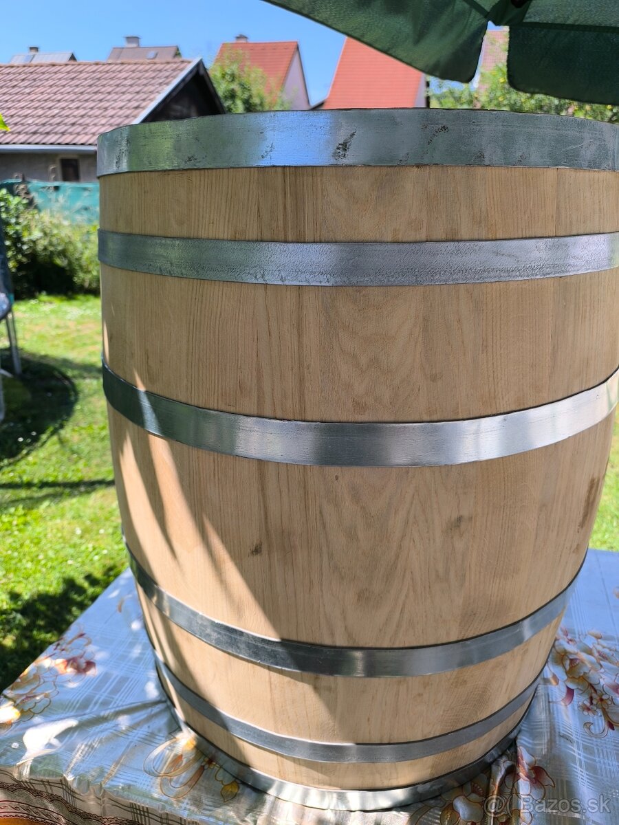 Dubový sud na víno, 225 litrový NOVÝ - 3