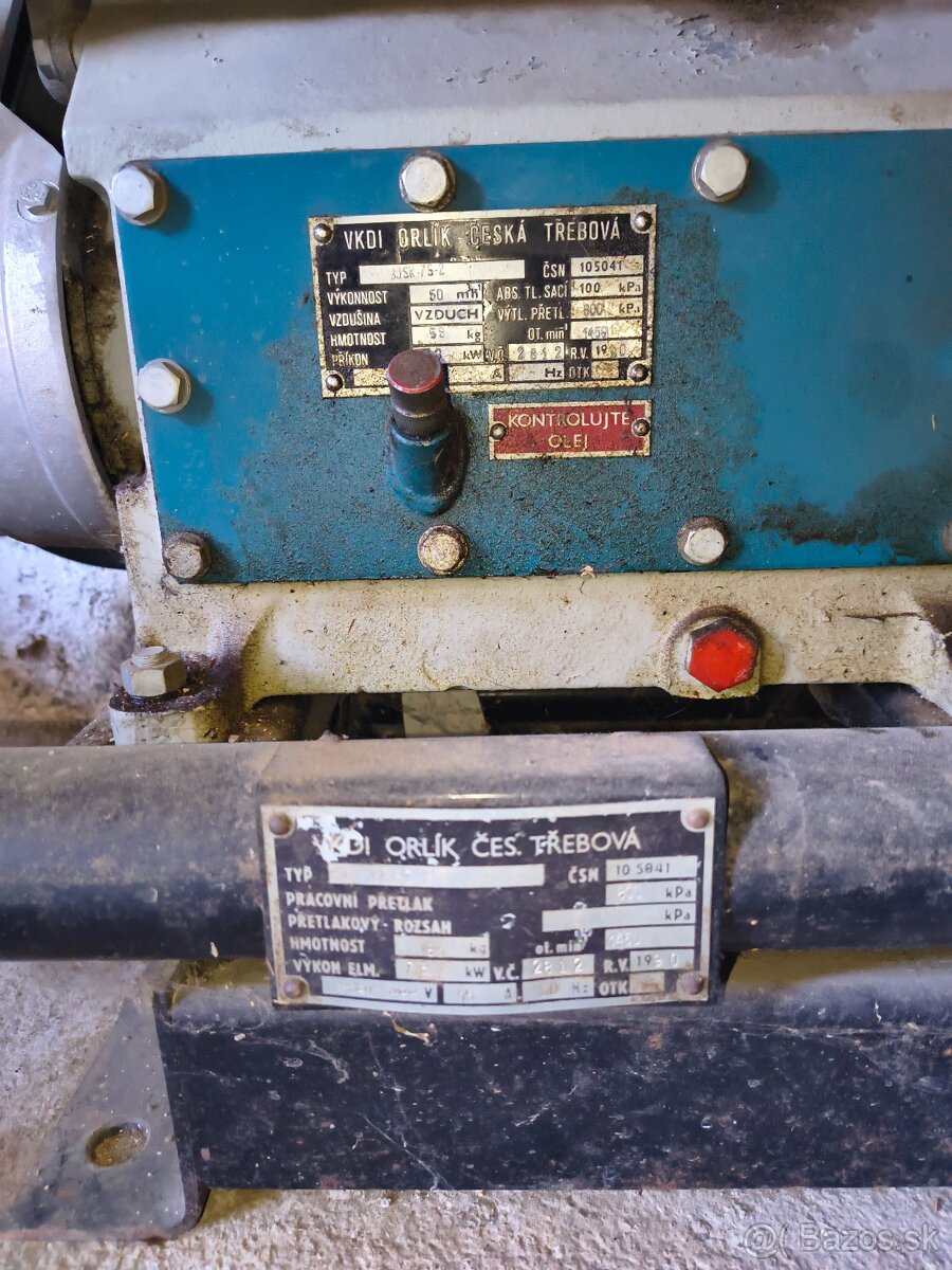 Predám kompresor Orlík - 3