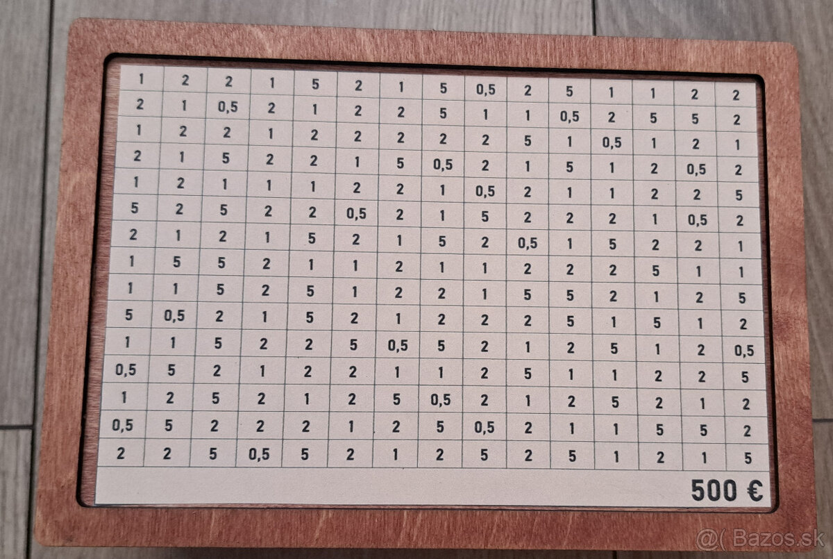 Drevená pokladnička z preglejky - 3