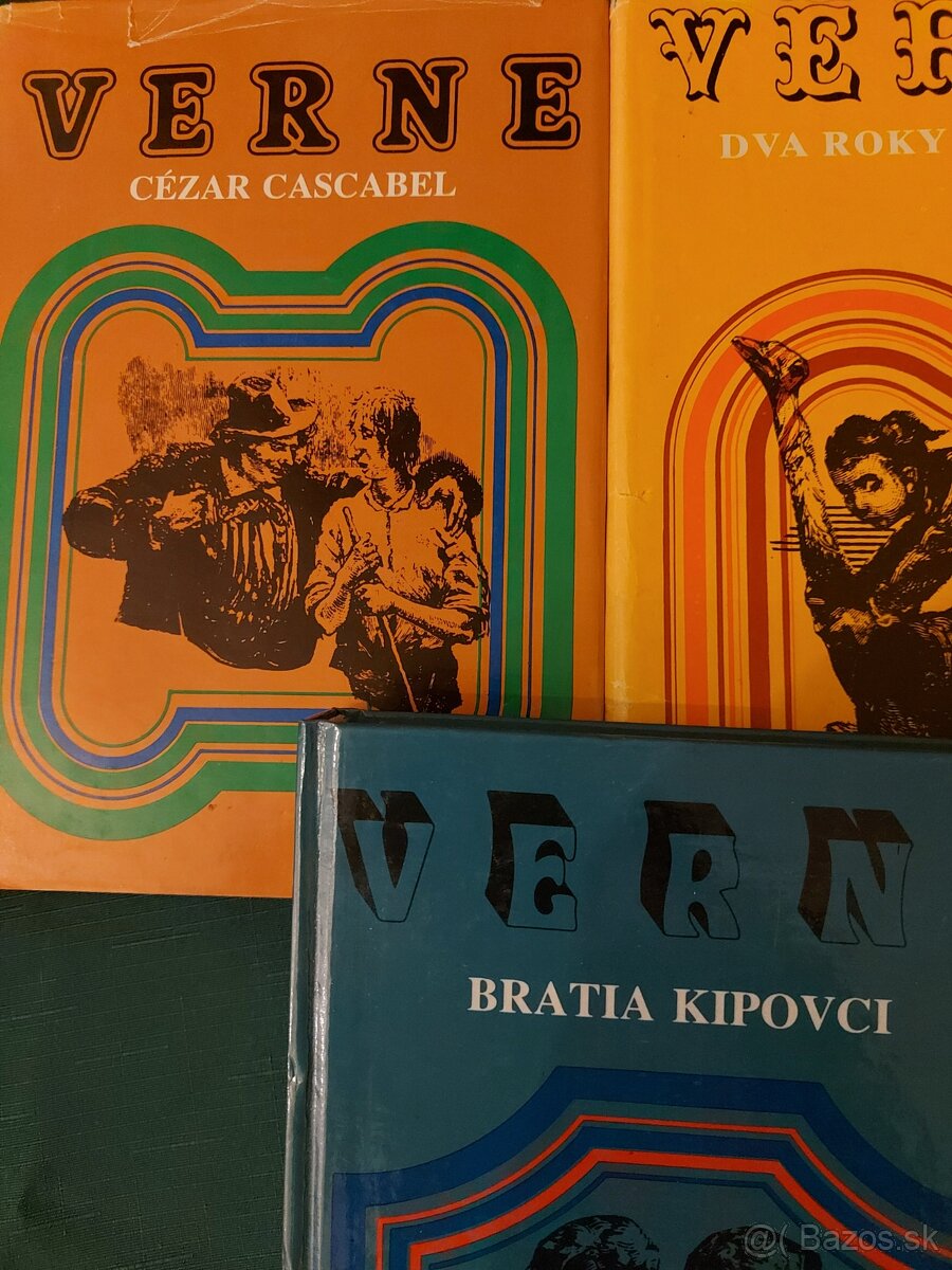 Jules Verne: Bratia Kipovci,Cézar Cascabel,Dva roky prázdnin - 3