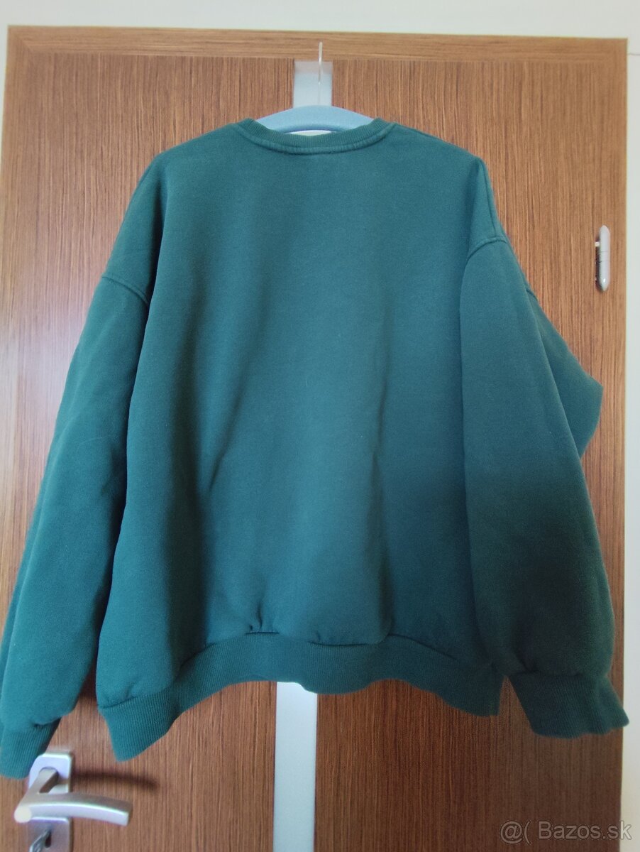 Bershka zelena mikina, bordova FB mikina Zara pulovrik a ine - 3
