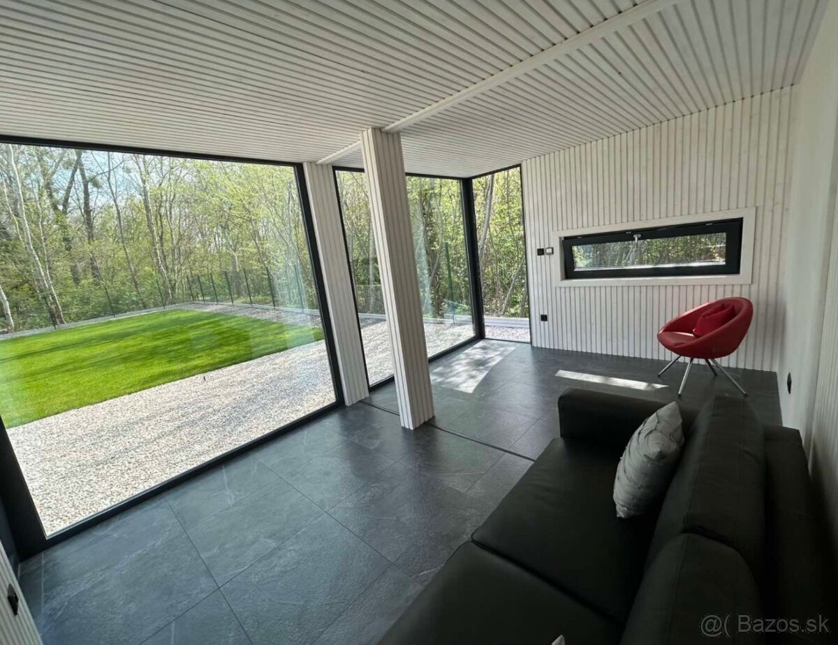 Predám mobilný, zateplený, moderný, dizajnový domček z ocele - 3