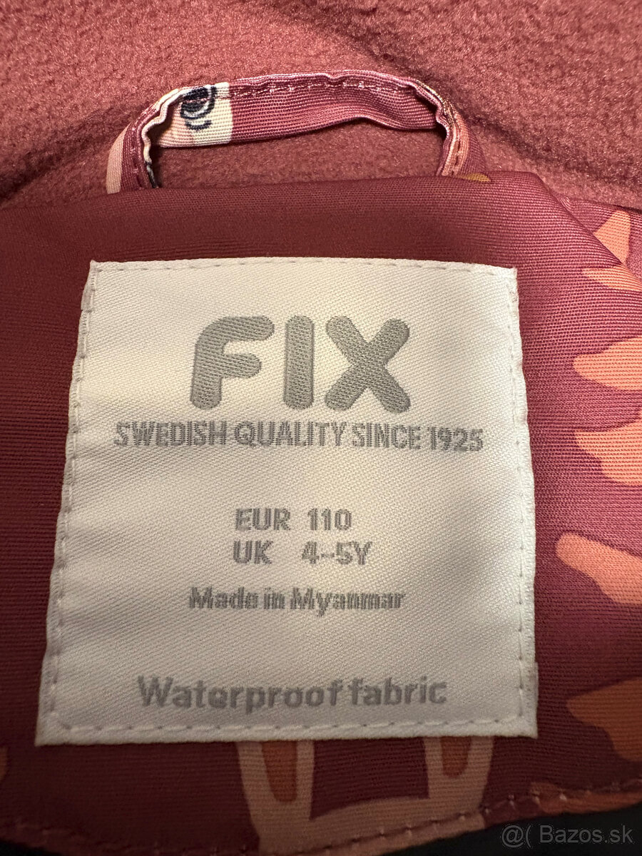 Predám detský overal zn. Fix - 3