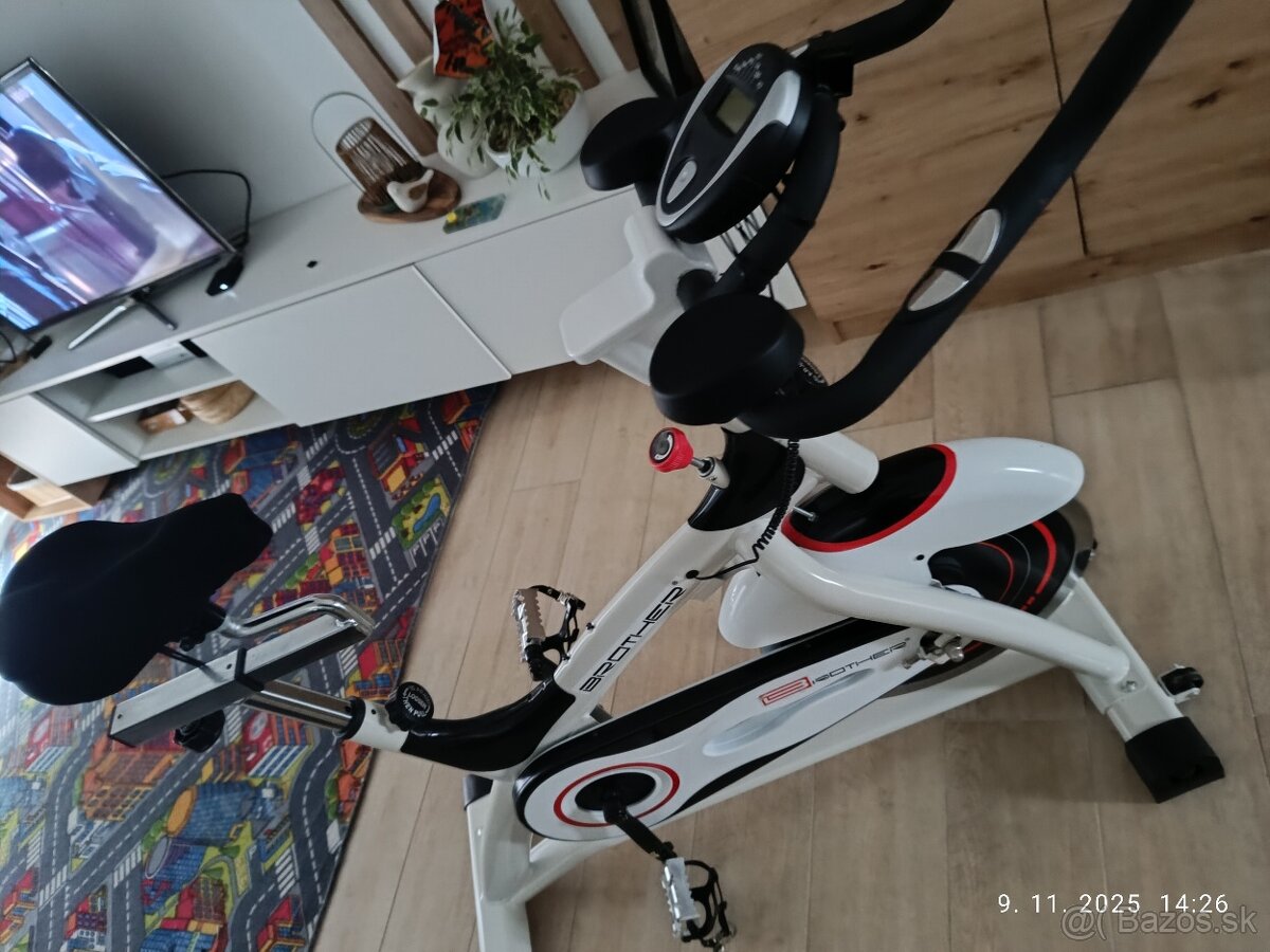 Cyklotrenažer, stacionárny bicykel, spinning - 3