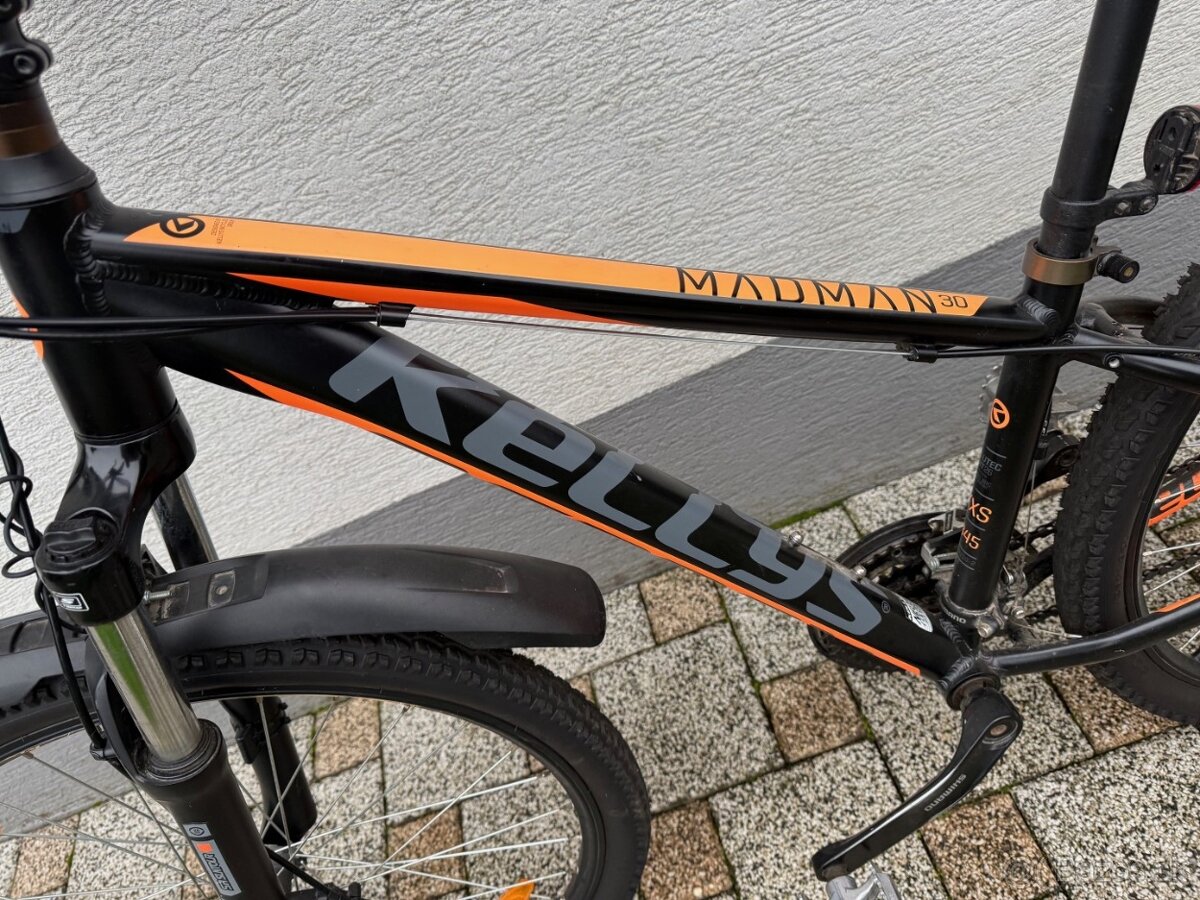 Kellys Madman 30 XXS 345 Alutec Black 26″ - 3