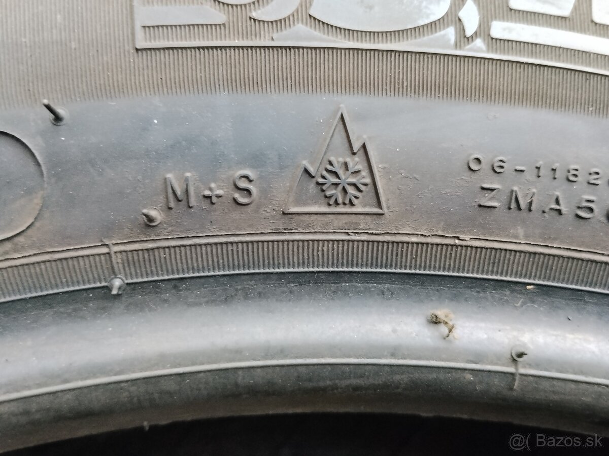 Zimne 225/55 r17, 97H Michelin Alpine5, 2ks - 3