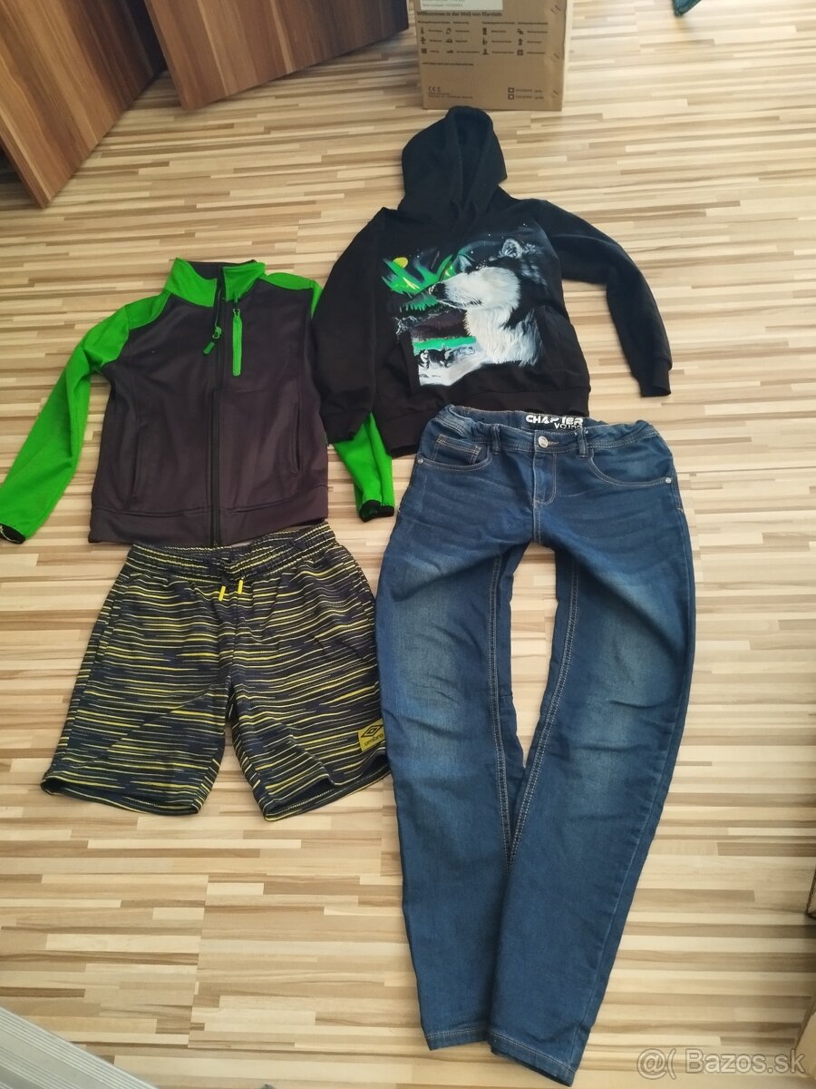 Chlapčenské oblečenie veľkosť cca 146/152 - 3