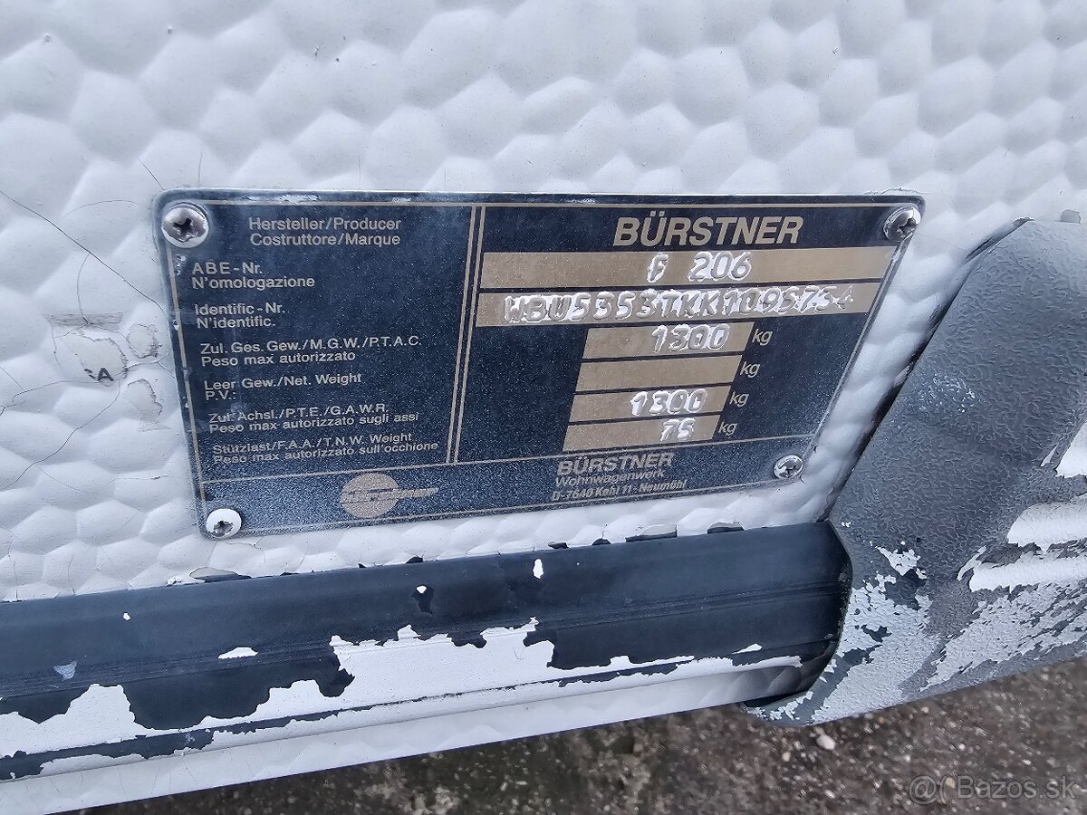 Obytný príves Burstner - 3