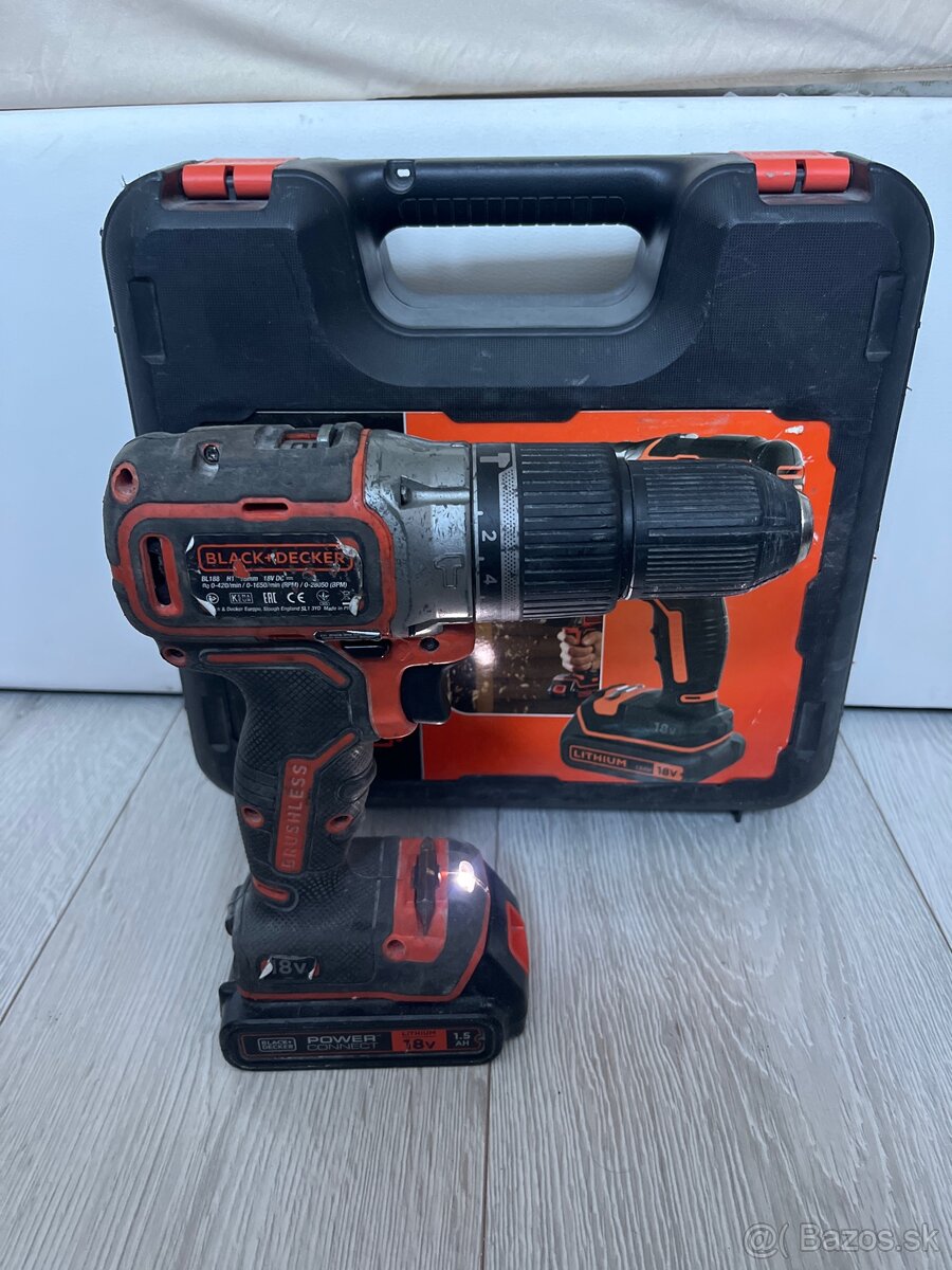 Aku vŕtačka Black-Decker - 3