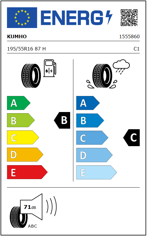 pneumatiky 195/55/R16 Kumho - 3