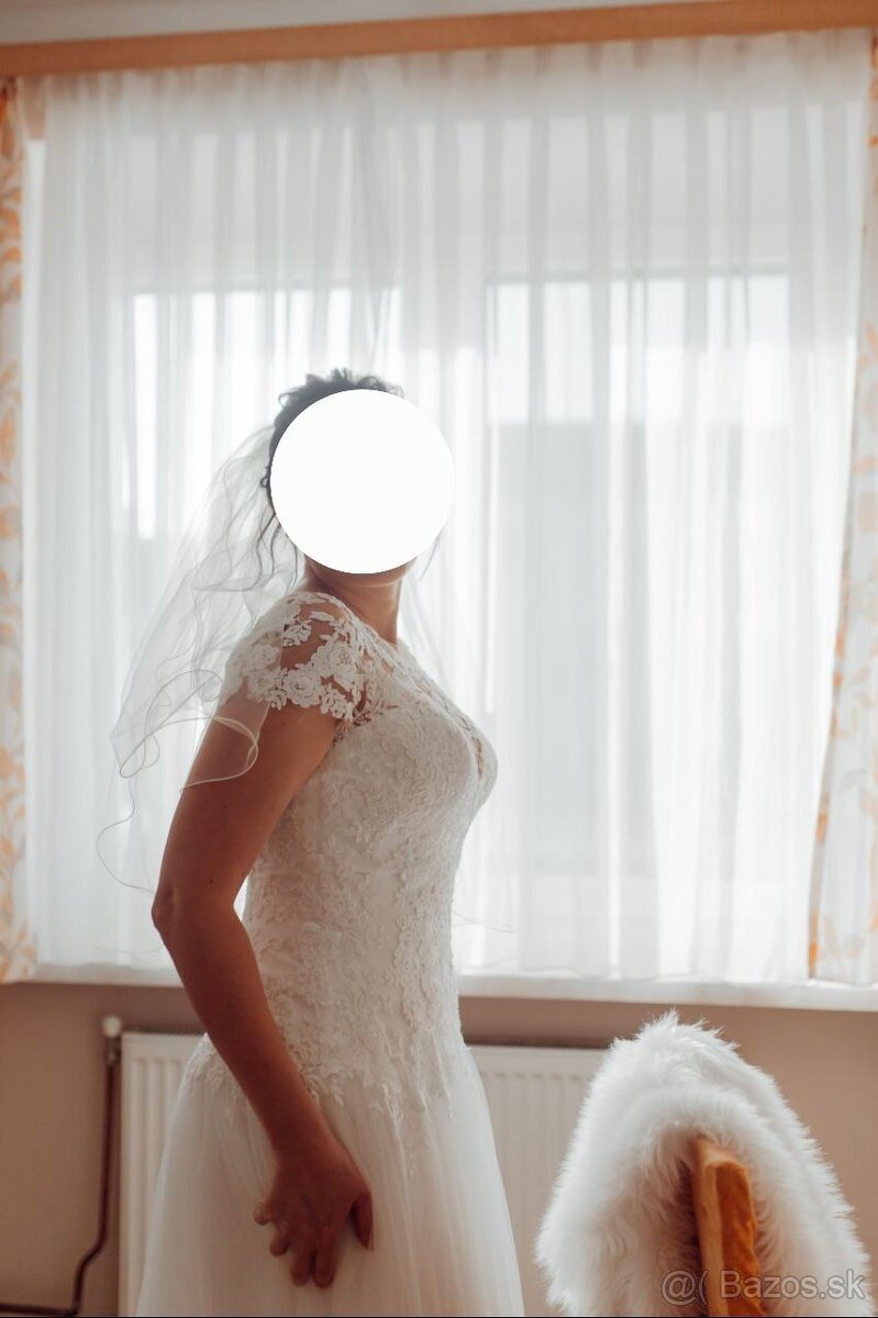elegantné svadobné šaty - 3
