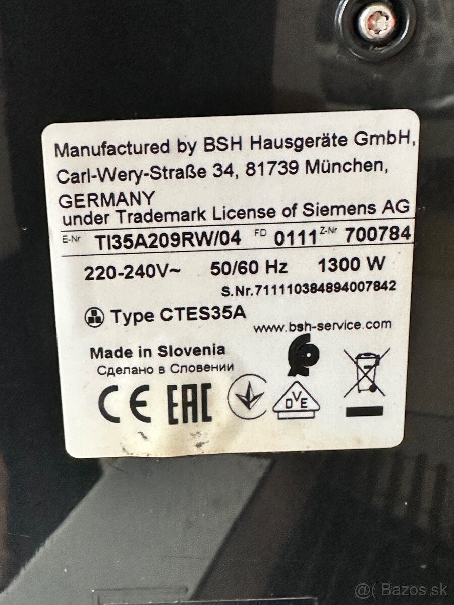 Kavovar Siemens EQ.300 - 3