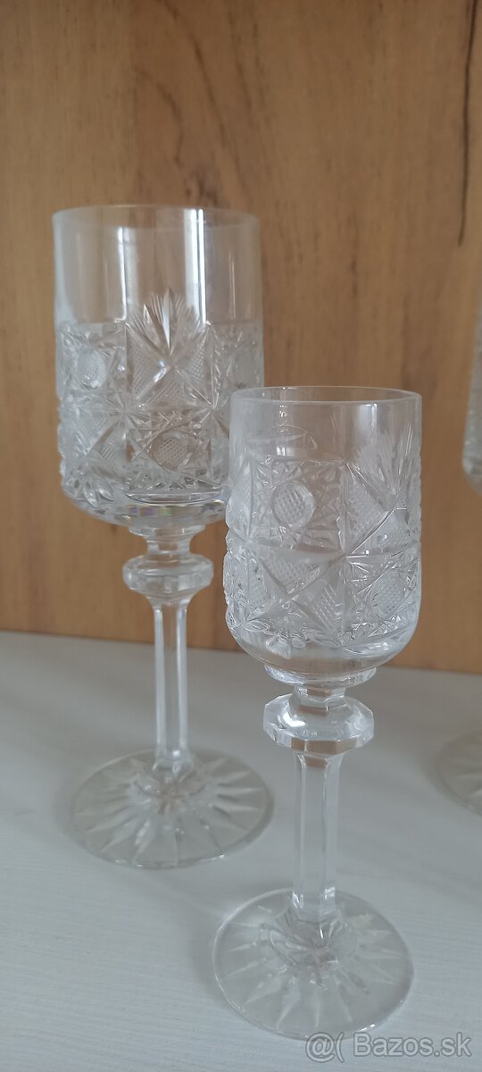 Predám brúsené poháre - 3