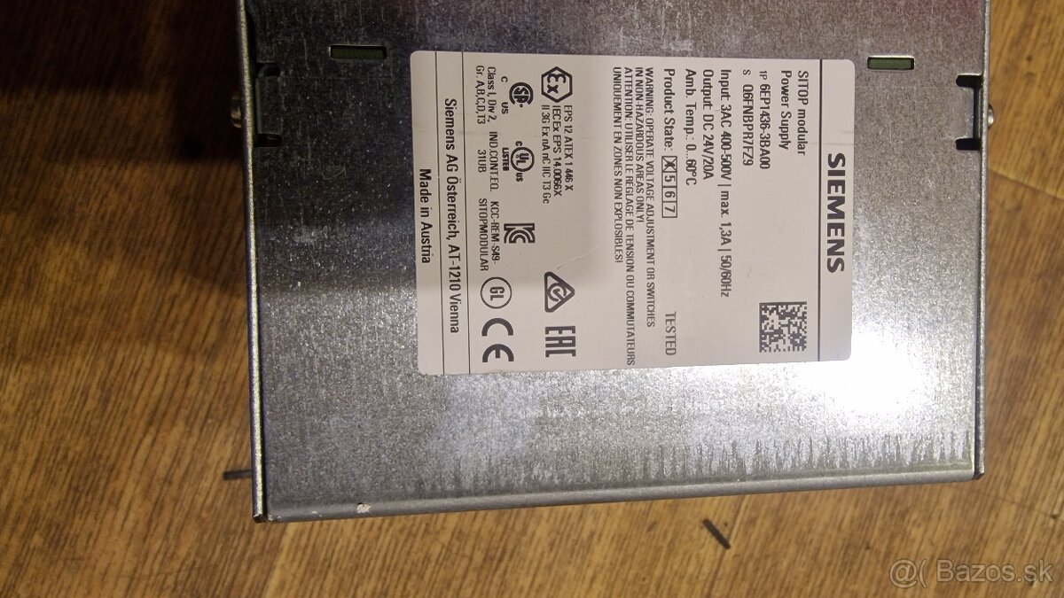 Predam zdroj 24v 20A - 3