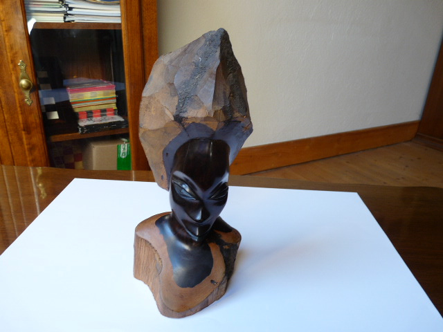 africké ľudové umenie – drevené artefakty 1 - 3