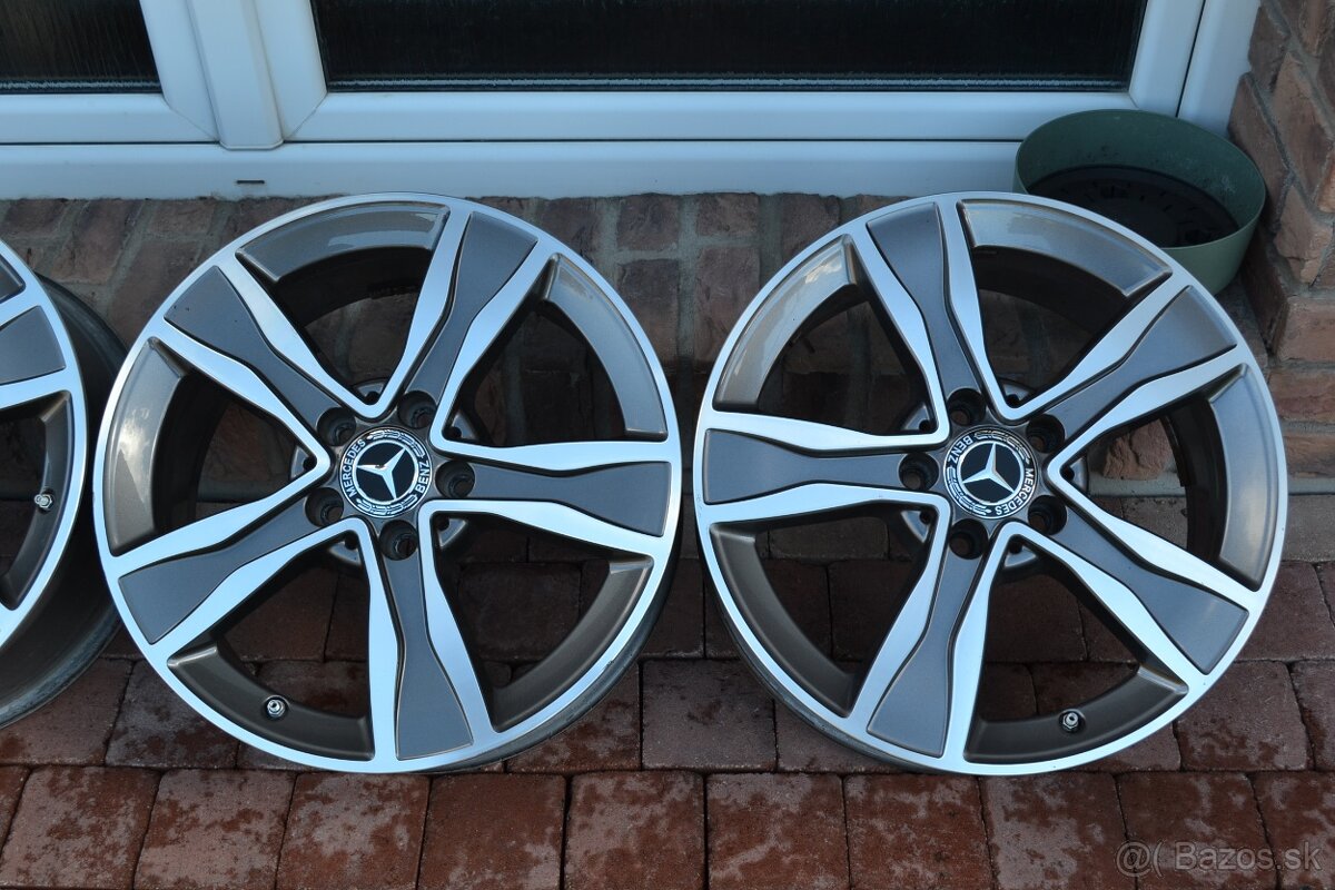 5x112 R17 Hlinikove disky Original Mercedes C-class W205 - 3