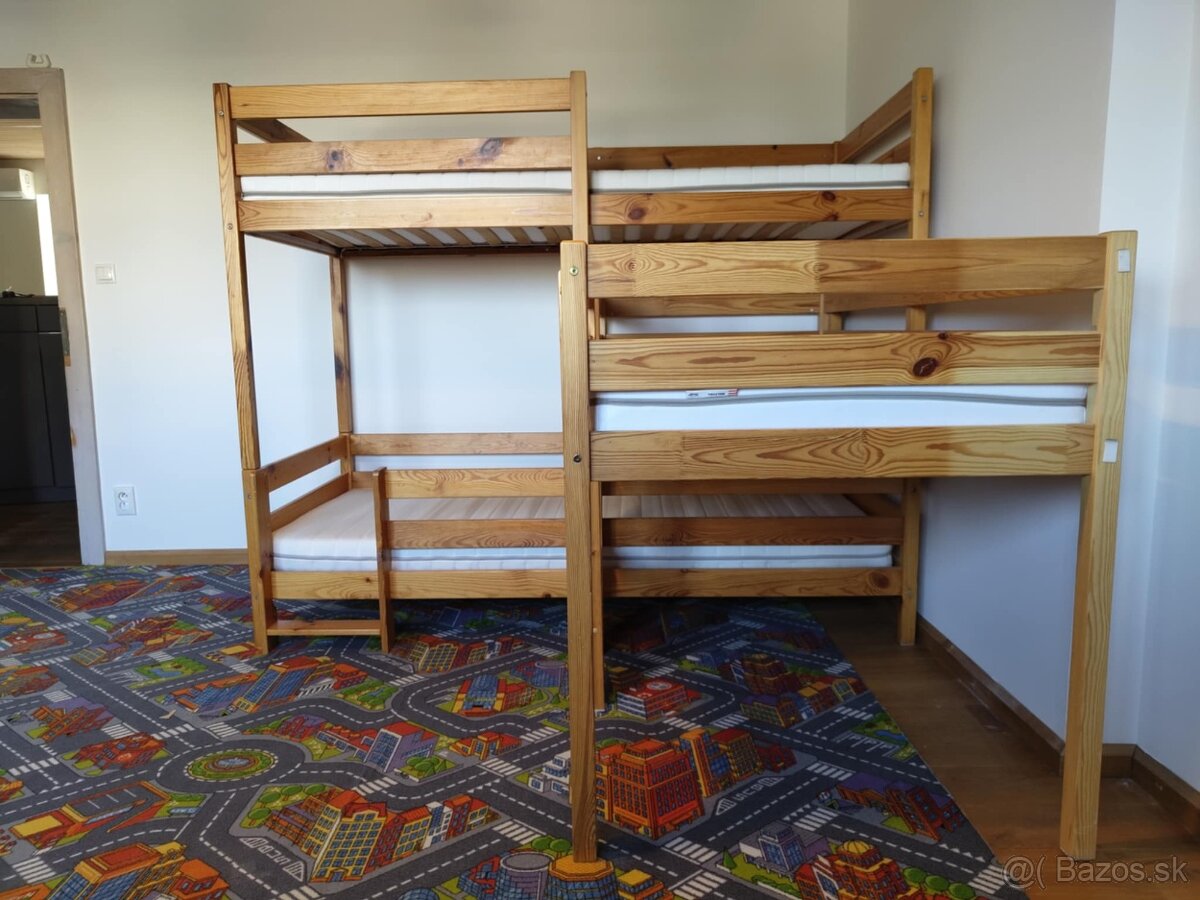 Trojposchodová posteľ - 3