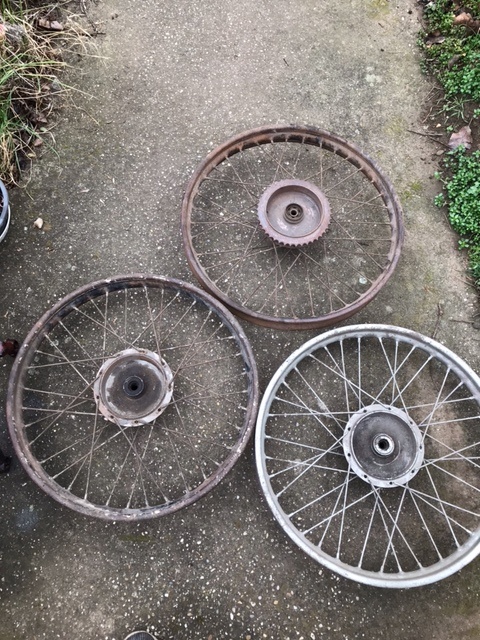 ČZ 125 T - 3 kolesá - 3