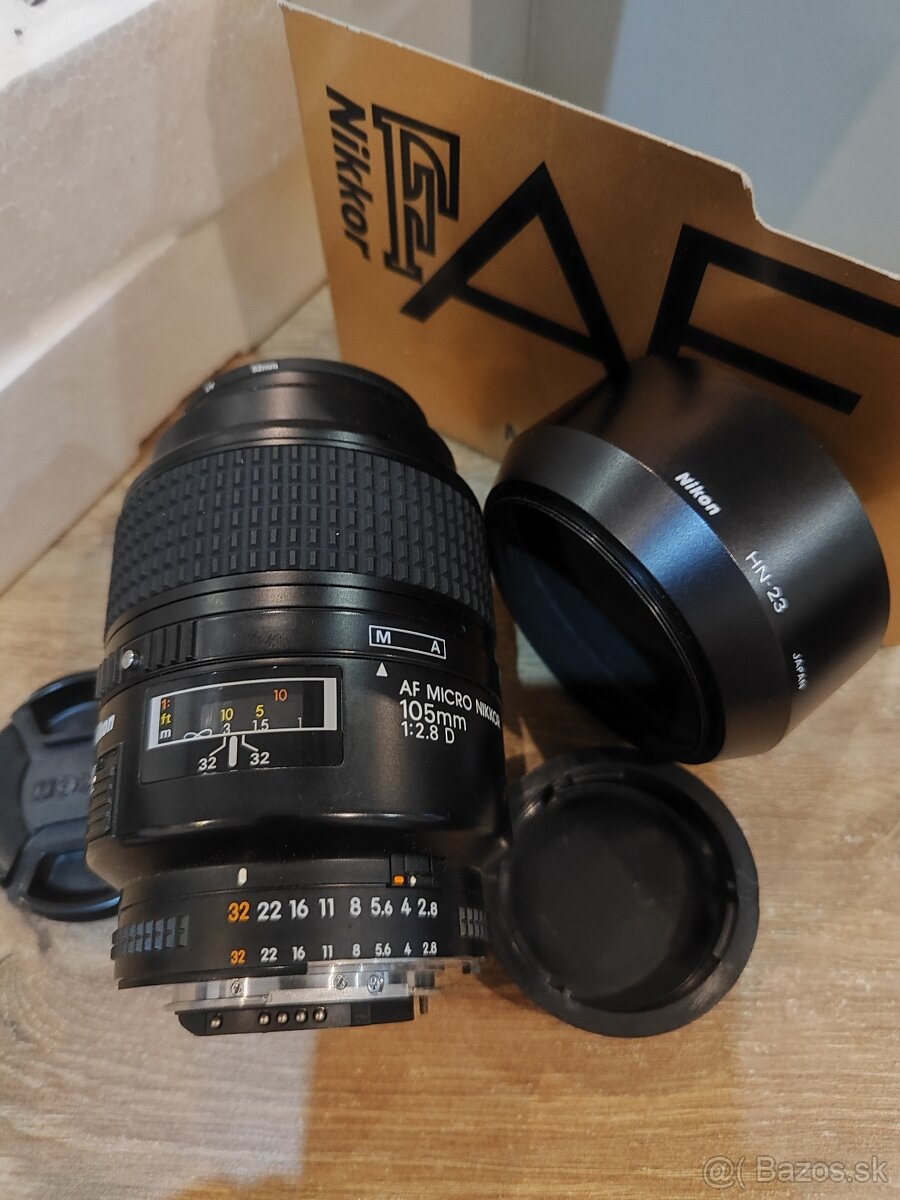 Nikkor Nikon 105 mm f/2,8 D FX AF MICRO 1:1 - 3