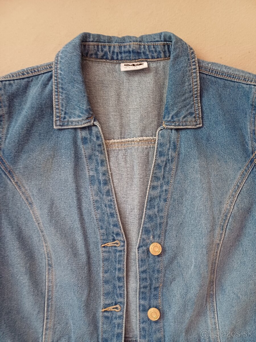 Riflové pekné šaty - 3