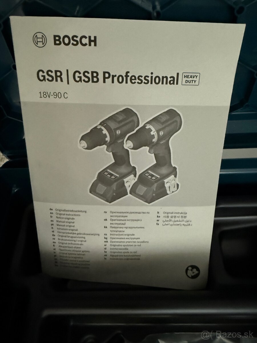 Bosch PROFESSIONAL GSR 18V-90 C aku vŕtací skrutkovač - 3