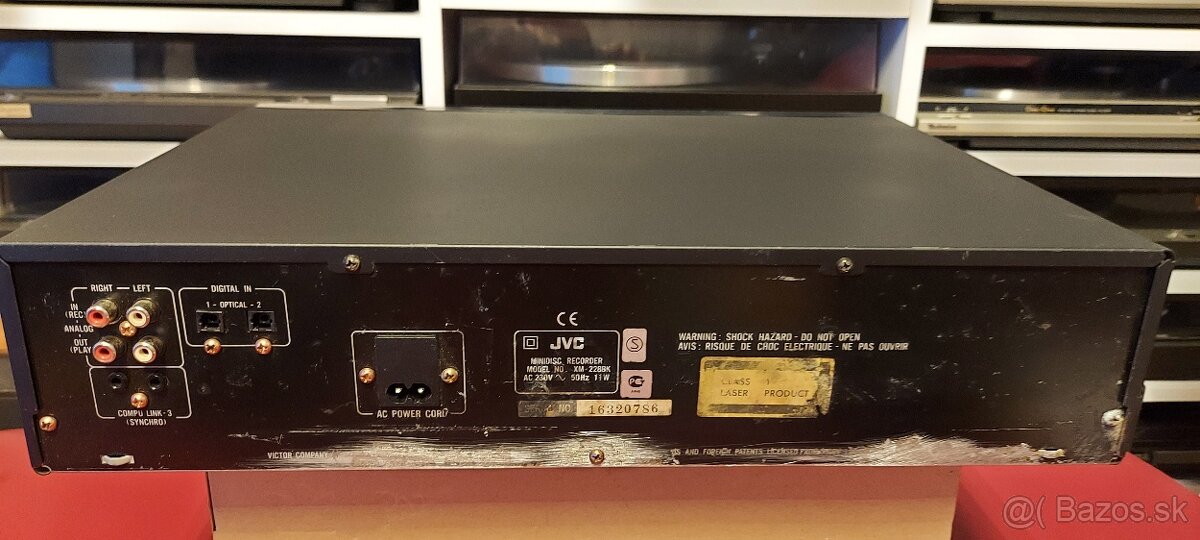 Predám ninidisc rekordér JVC XM-228 - 3