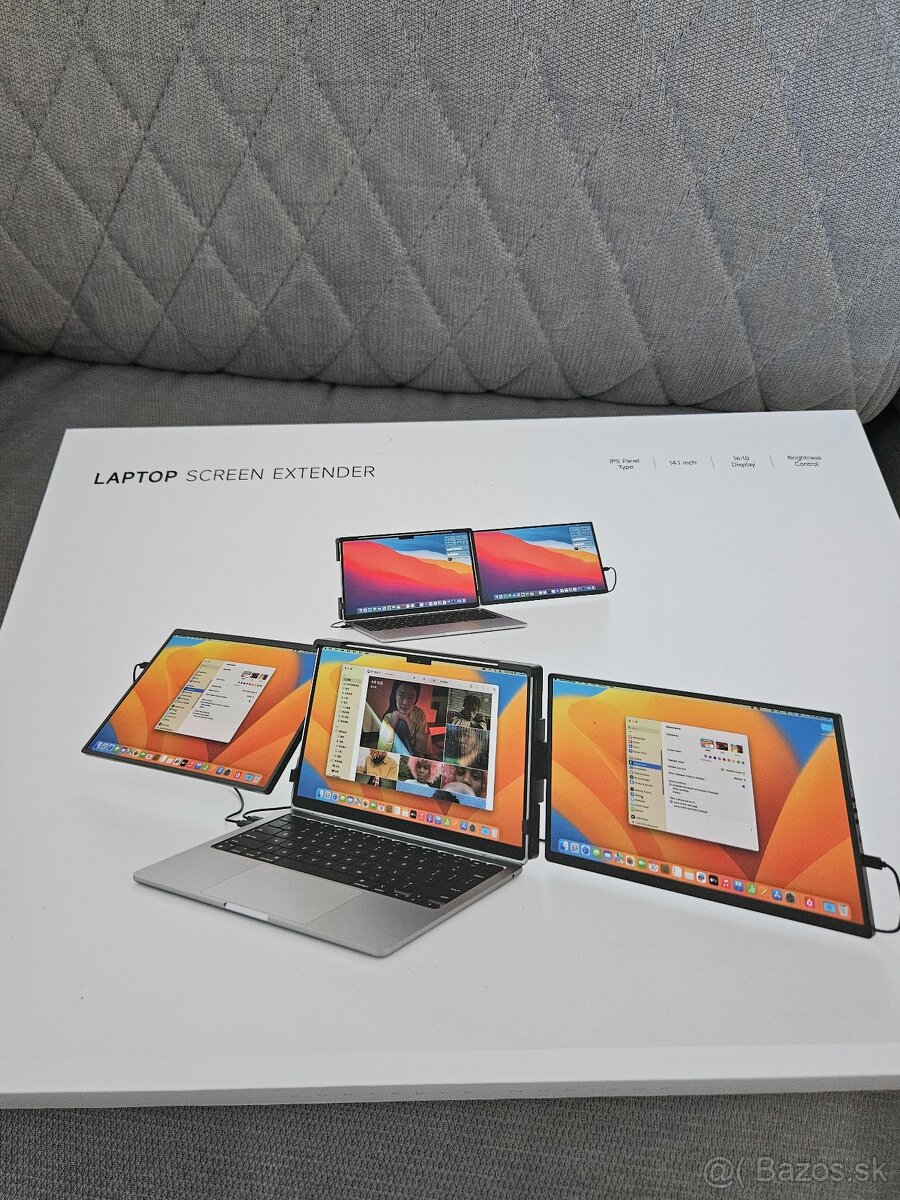 Laptop Screen extender - rozšíriteľný monior pre notebook - 3