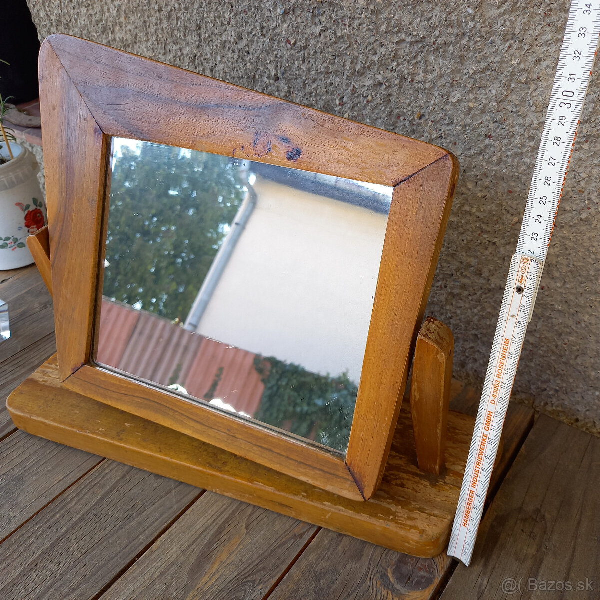 retro stolné zrkadlo - 3