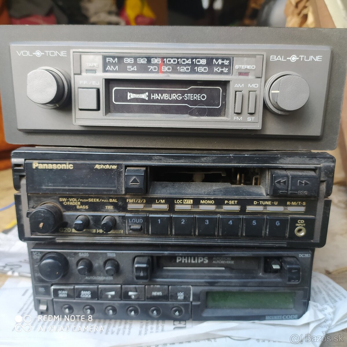 Auto přehrávače různé, autorádia, ruším sbirku - 3