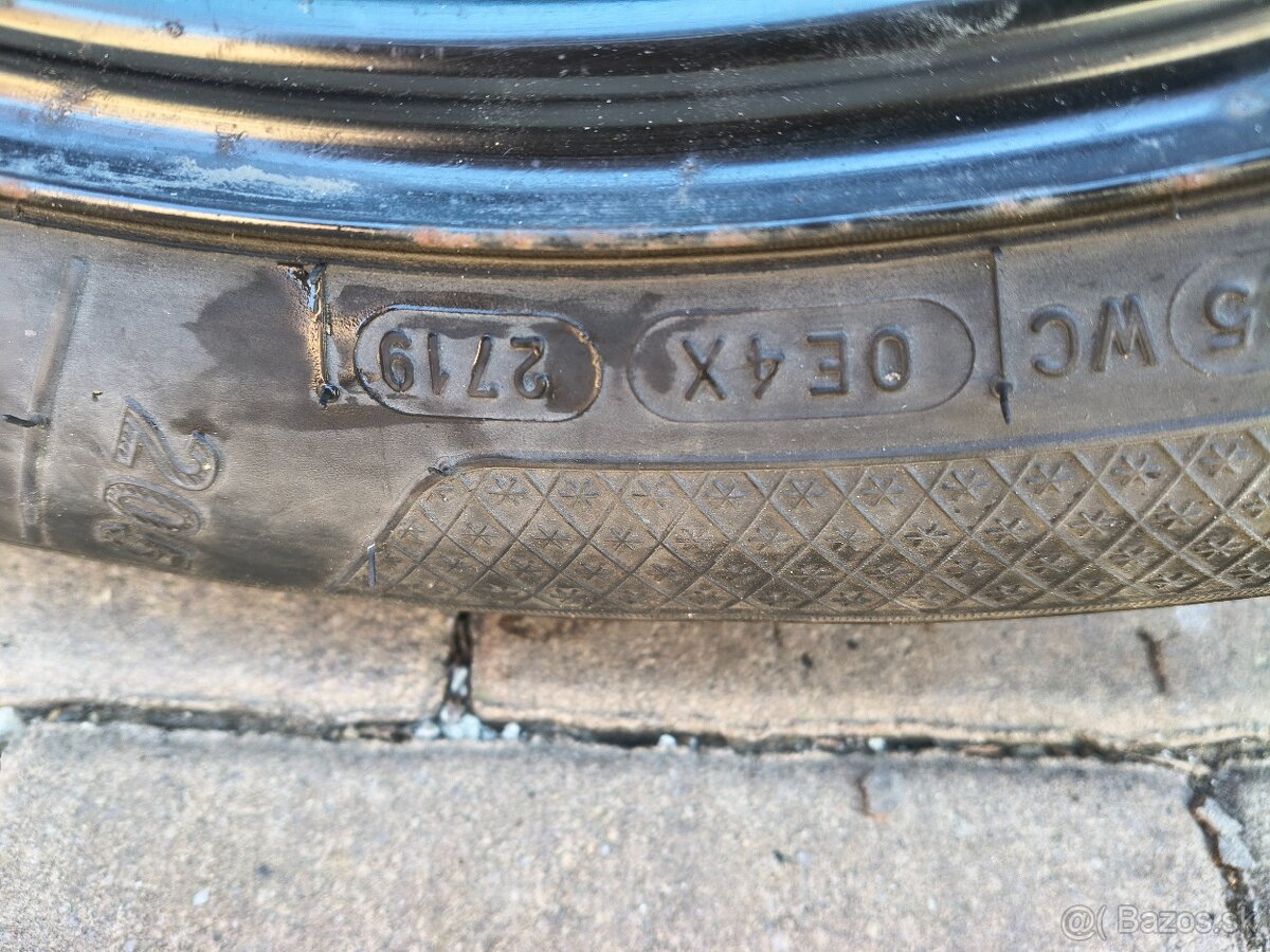 Predám plechové disky + pneumatiky - 3