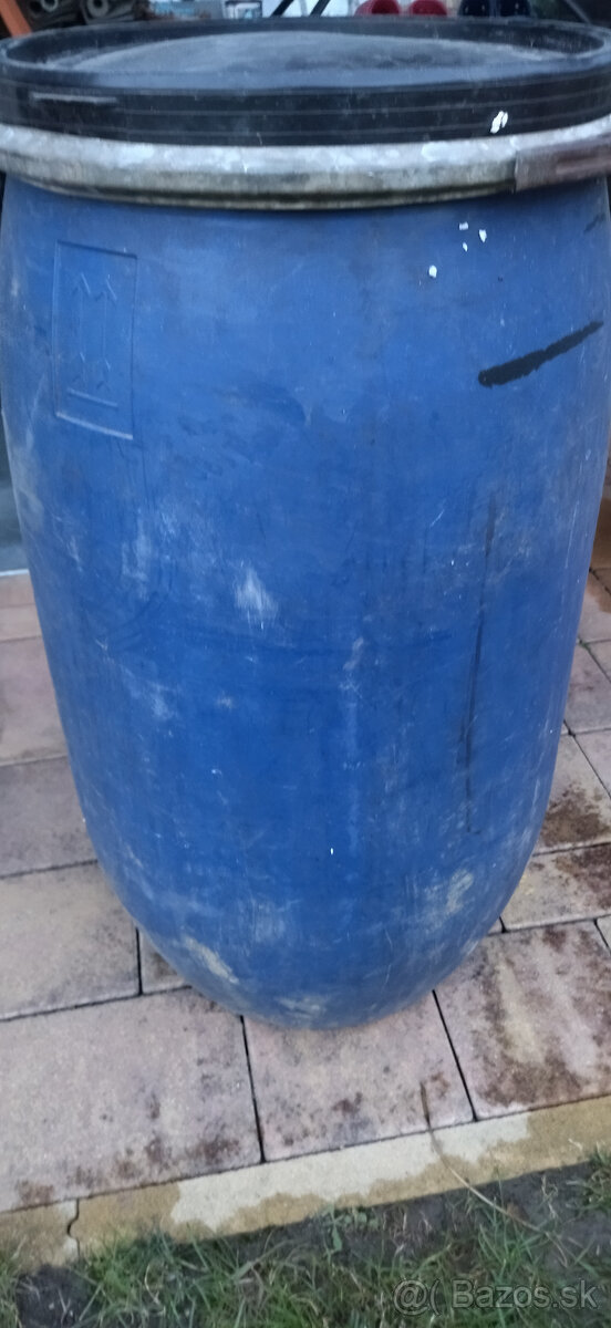 Predám 120 l plastový sud - 3