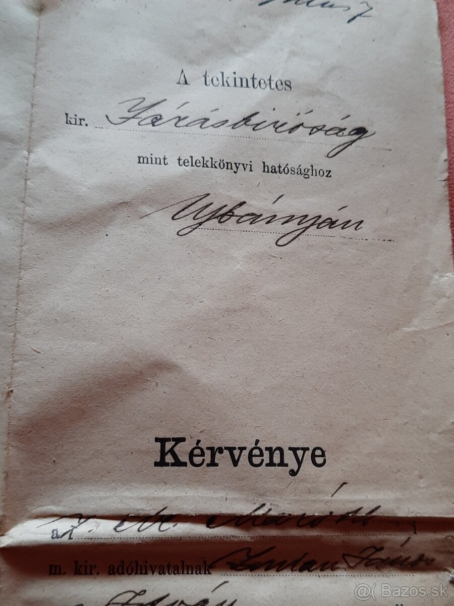 Staré dokumenty. - 3