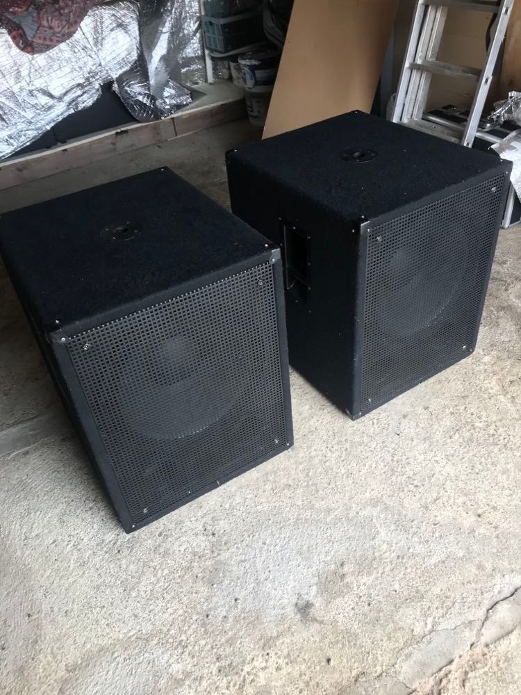2X SUBWOFER 18 - 3