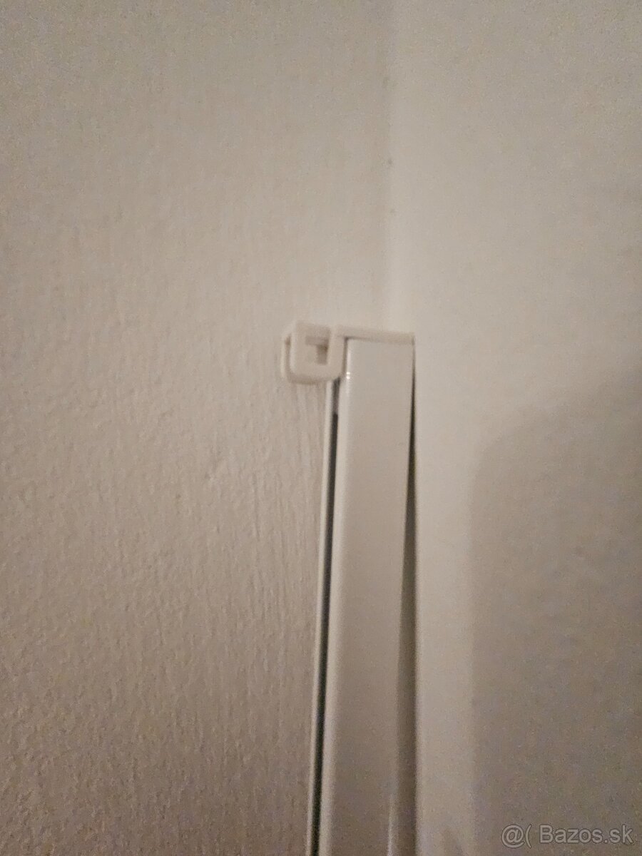 Kovová kolajnička na záves/zaclonu 190cm - 3