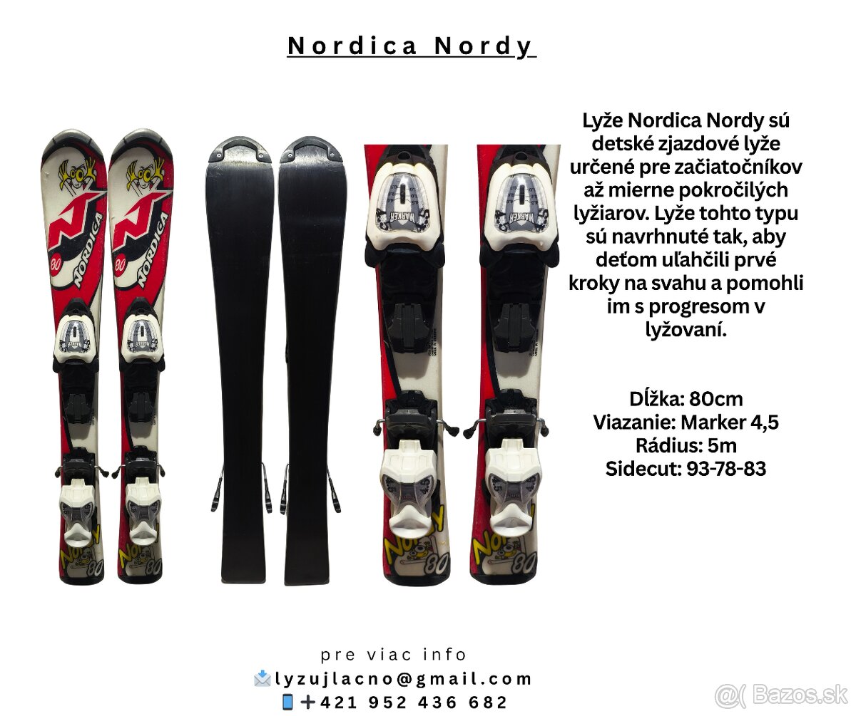 Detské lyže a lyžiarky - 3