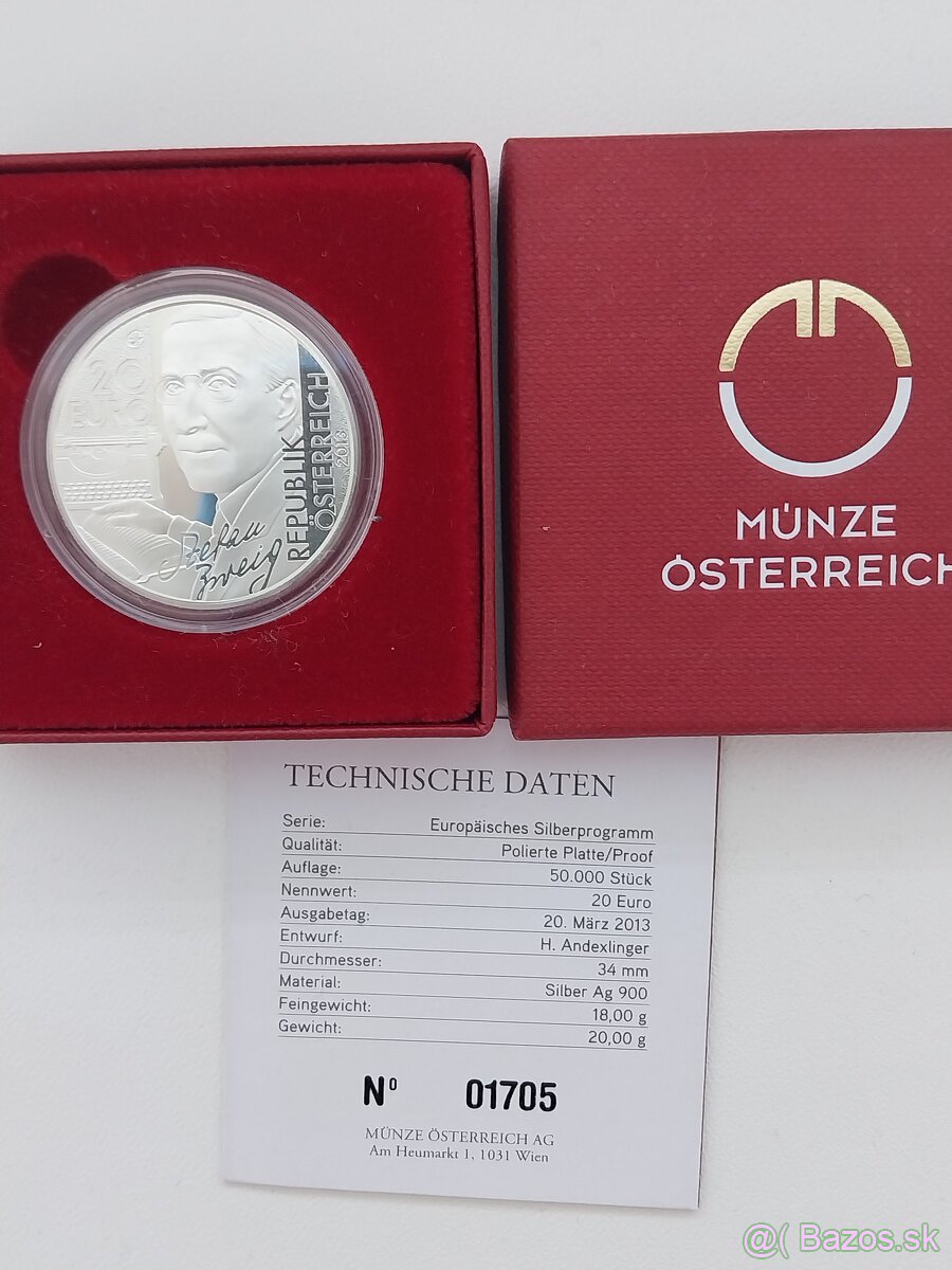 Strieborne mince Rakusko - 3