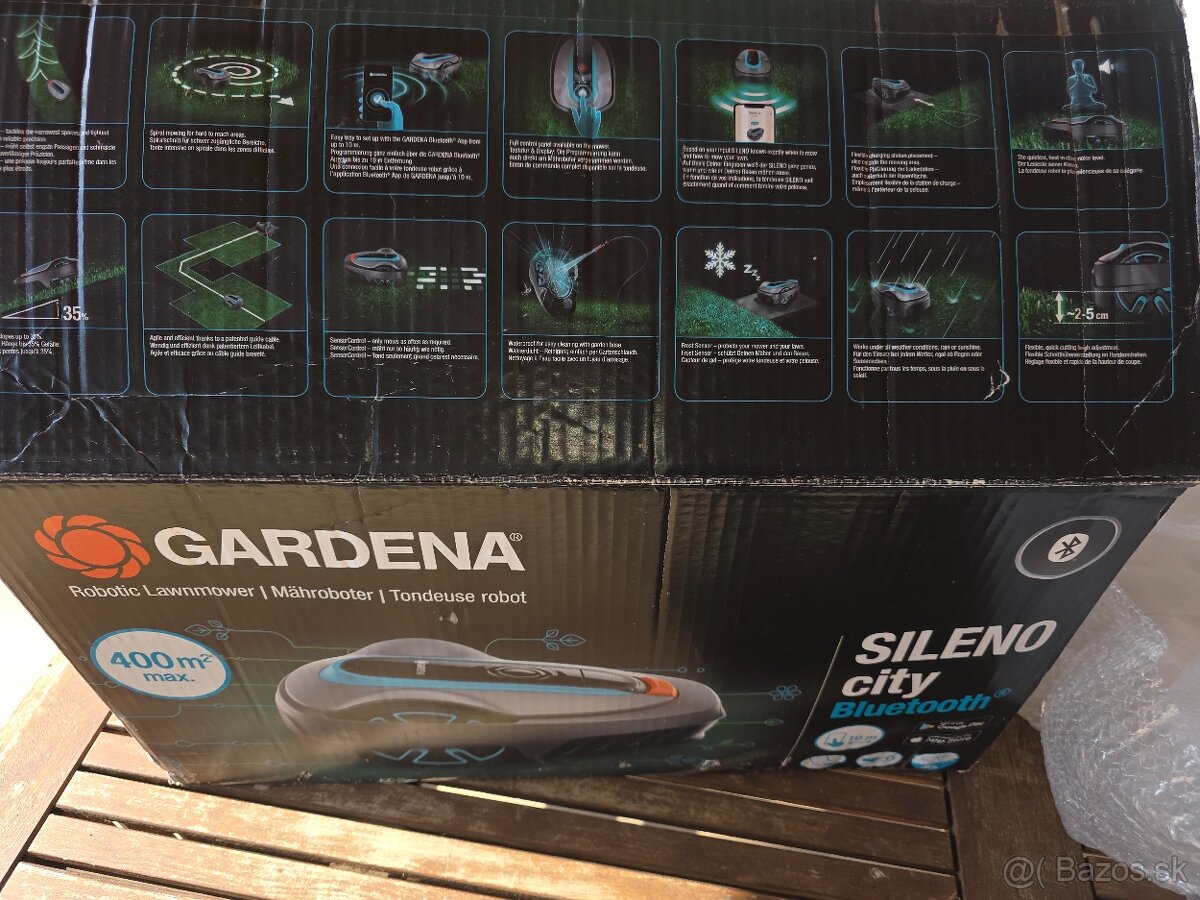 Roboticka kosačka Gardenia Sileno City 400 - 3