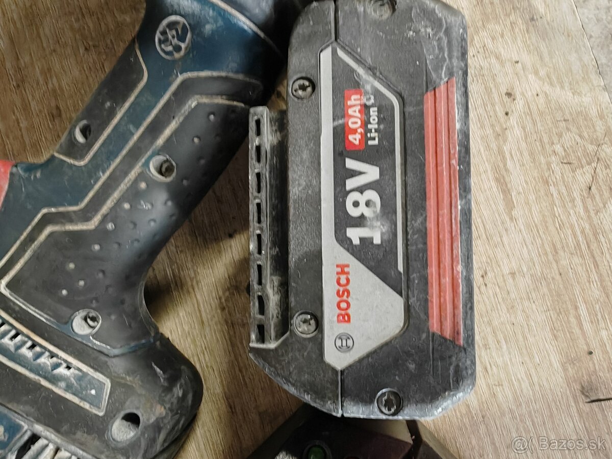 bosch aku vrtacka z priklepom 18v - 3