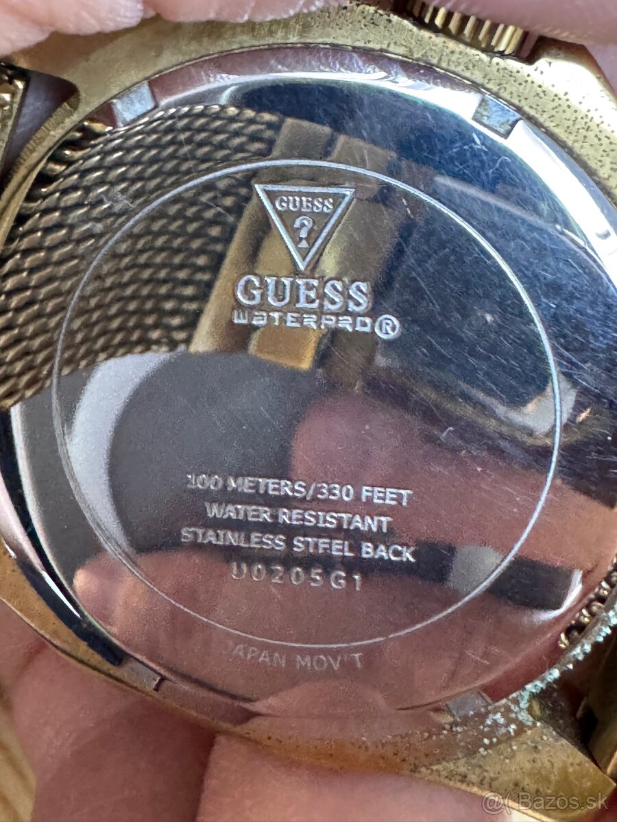 Guess hodinky Gold - 3