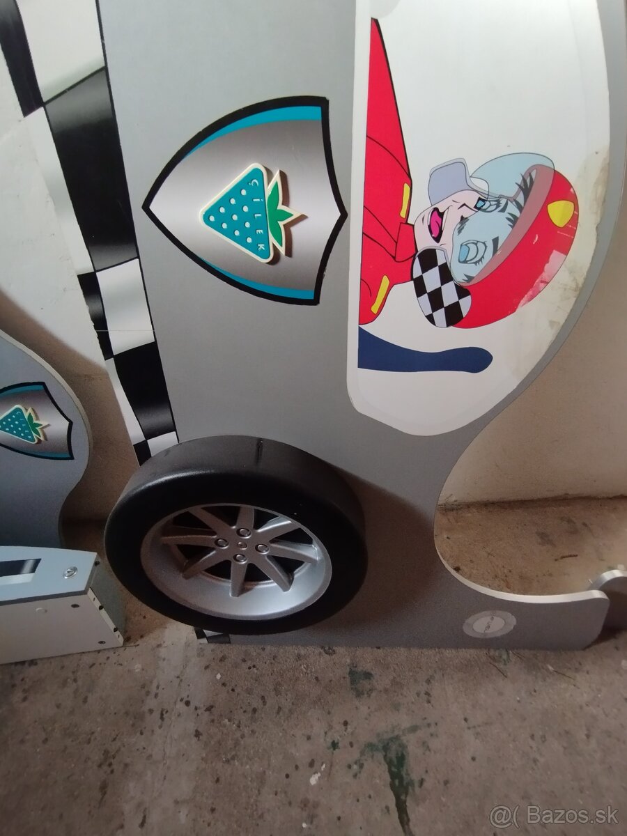 detská posteľ pretekárske auto - 3