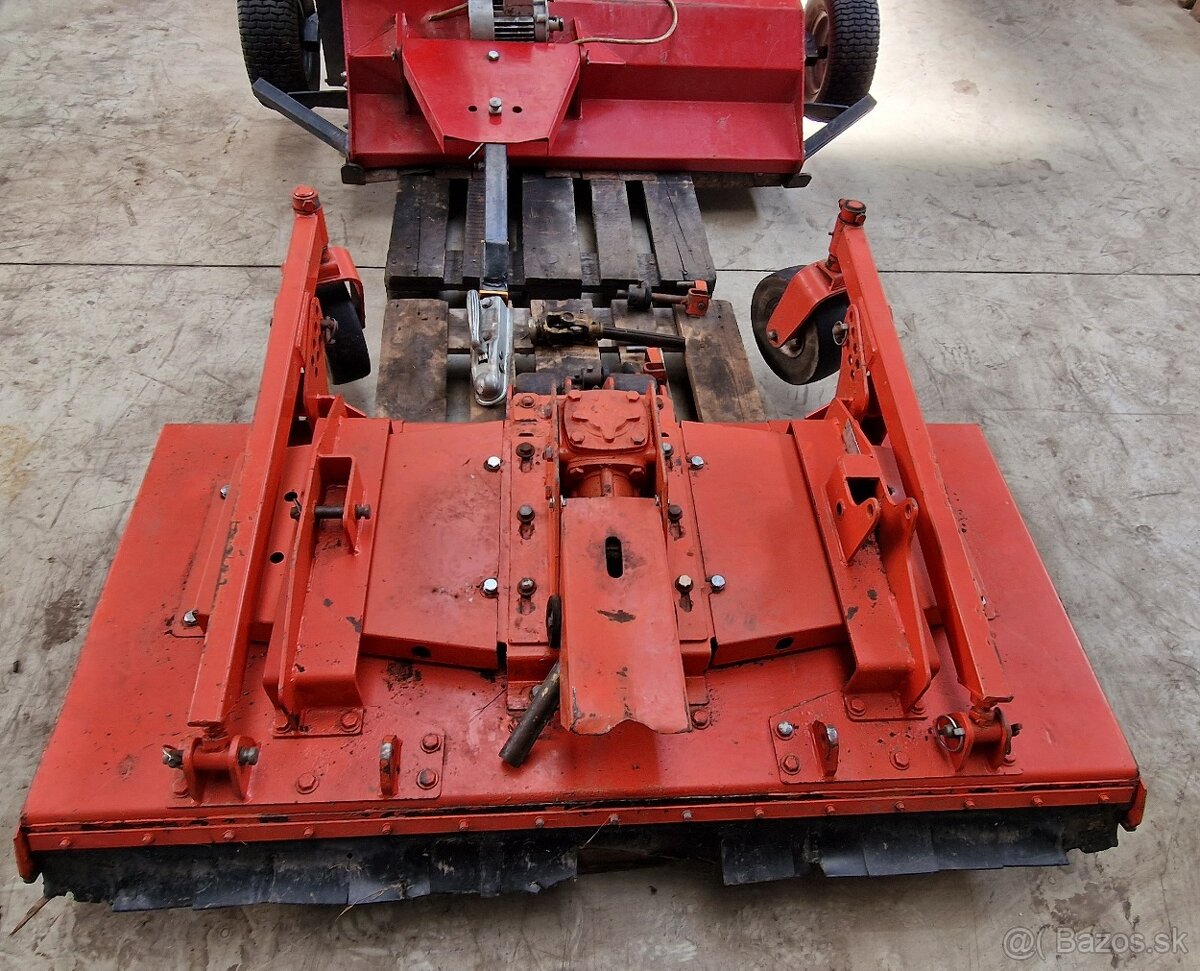 Sekačku KUBOTA F3060 + mulčovač MSO AIV - 3