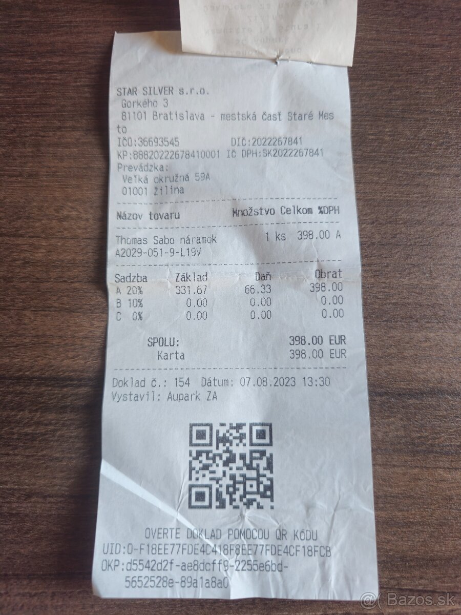 strieborný náramok s ružovými zirkónmi Thomas Sabo - 3