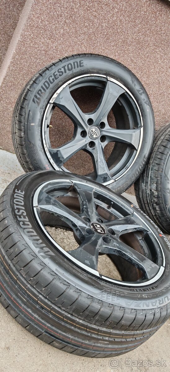 ALU 5x105 a letné Bridgestone 215/55 R18 - 3