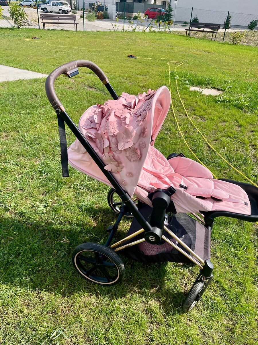 Kočík CYBEX Priam simply flowers - v záruke ako nový - 3