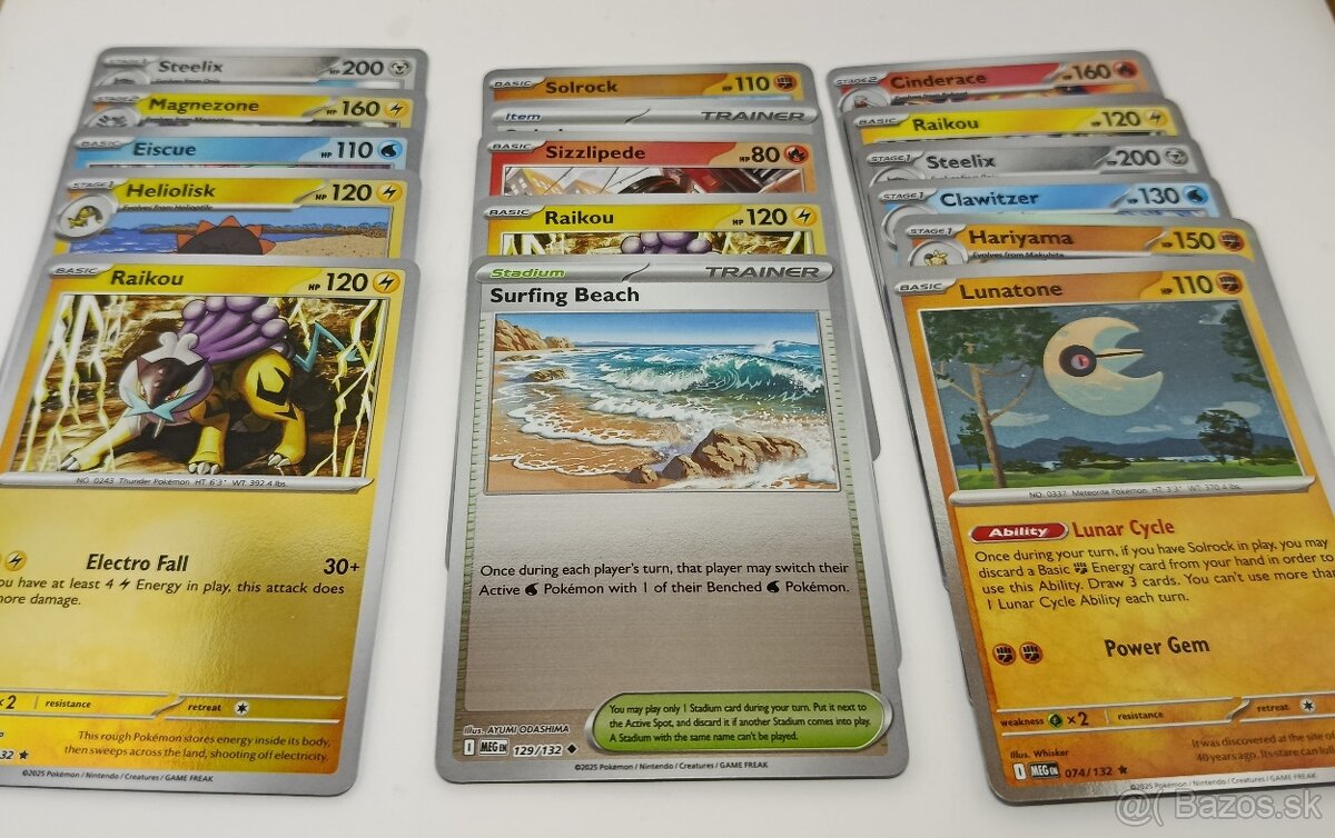 Predám Pokémon karty MEga Evolúcia a ďalšie... - 3